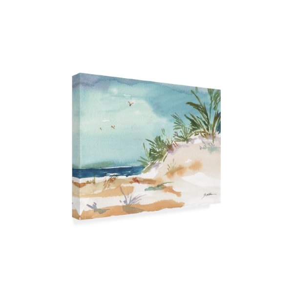 Sheila Golden 'Beachscape 1' Canvas Art,14x19